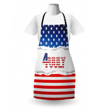 Patriotic Pattern Apron