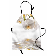 Magical Delicate Orchids Apron