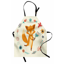 Animal with Floral Apron