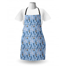 Romantic Leaves Ethnic Apron