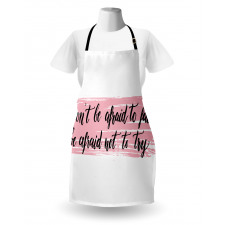 Try Motivation Words Apron