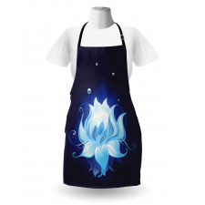 Lotus with Dew Drops Apron