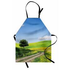 Rural Country Scenery Apron