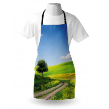 Rural Country Scenery Apron