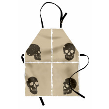 Halloween Skulls Spooky Apron