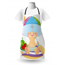 Beach Sun Summer Day Apron