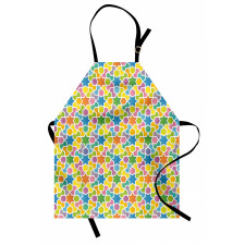 Star and Fractal Shape Apron