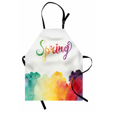 Spring Lettering Apron