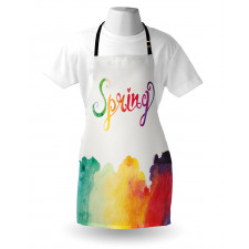 Spring Lettering Apron