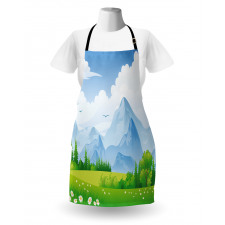 Summer Meadow with Daisy Apron