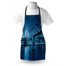 Night London Monument Apron