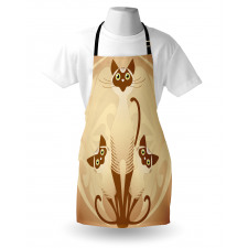 3 Siamese Cats Apron