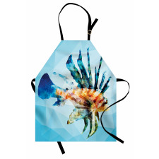 Ornamental Fish Style Apron