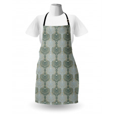 Abstract Art Floral Apron