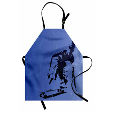 Abstract Vector Skaters Apron