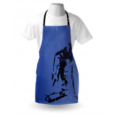 Abstract Vector Skaters Apron