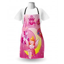 Moon Unicorn Castle Apron