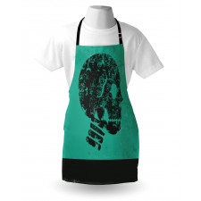 Abstract Human Skeleton Apron