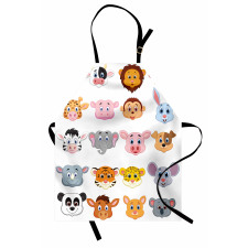 Farm Safari Animals Kid Apron