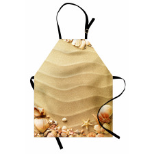 Sand with Sea Shells Apron