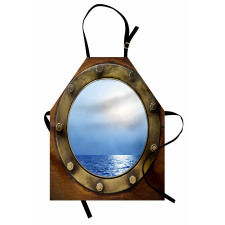 Port Ship Window Theme Apron