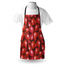 Strawberries Ripe Fruits Apron