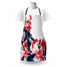 Peonies Spring Inspired Apron