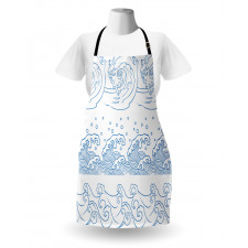 Japanese Kanagawa Wave Apron