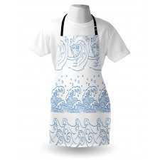 Japanese Kanagawa Wave Apron