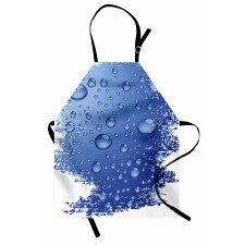 Bubble Water Rain Drop Apron