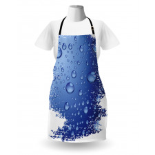 Bubble Water Rain Drop Apron