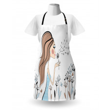 Dandelion Flower Spring Apron