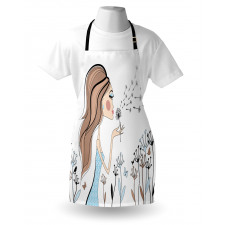 Dandelion Flower Spring Apron