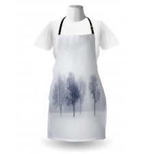 Winter Leafless Forest Apron