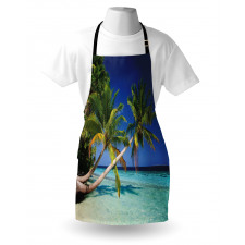 Tropic Island Palms Apron