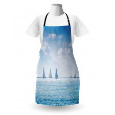 Sail Boats Regatta Race Apron