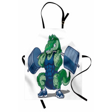 Cartoon Crocodile Apron