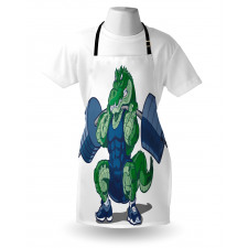 Cartoon Crocodile Apron