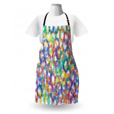 Abstract Fireworks Apron