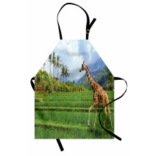 Tropical Wild Animals Apron