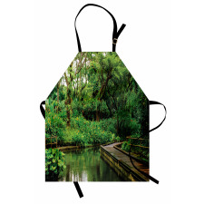 Wild Exotic Forest Pier Apron