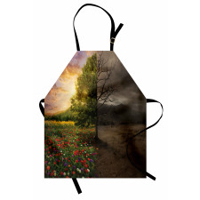 Life and Death Theme Apron