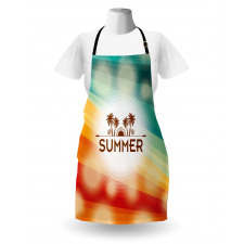 Palm Tree Sun Holiday Apron