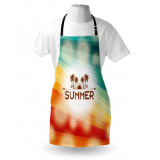 Palm Tree Sun Holiday Apron