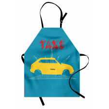 Old Cab Grunge Typography Apron