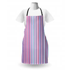 Colored Stripes Lines Apron