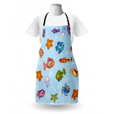 Navy Nautical Life Sea Apron