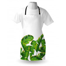 Vibrant Tropical Foliage Apron