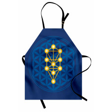 Flower of Life Pattern Apron