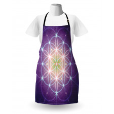 Sign of Cosmos Folk Apron